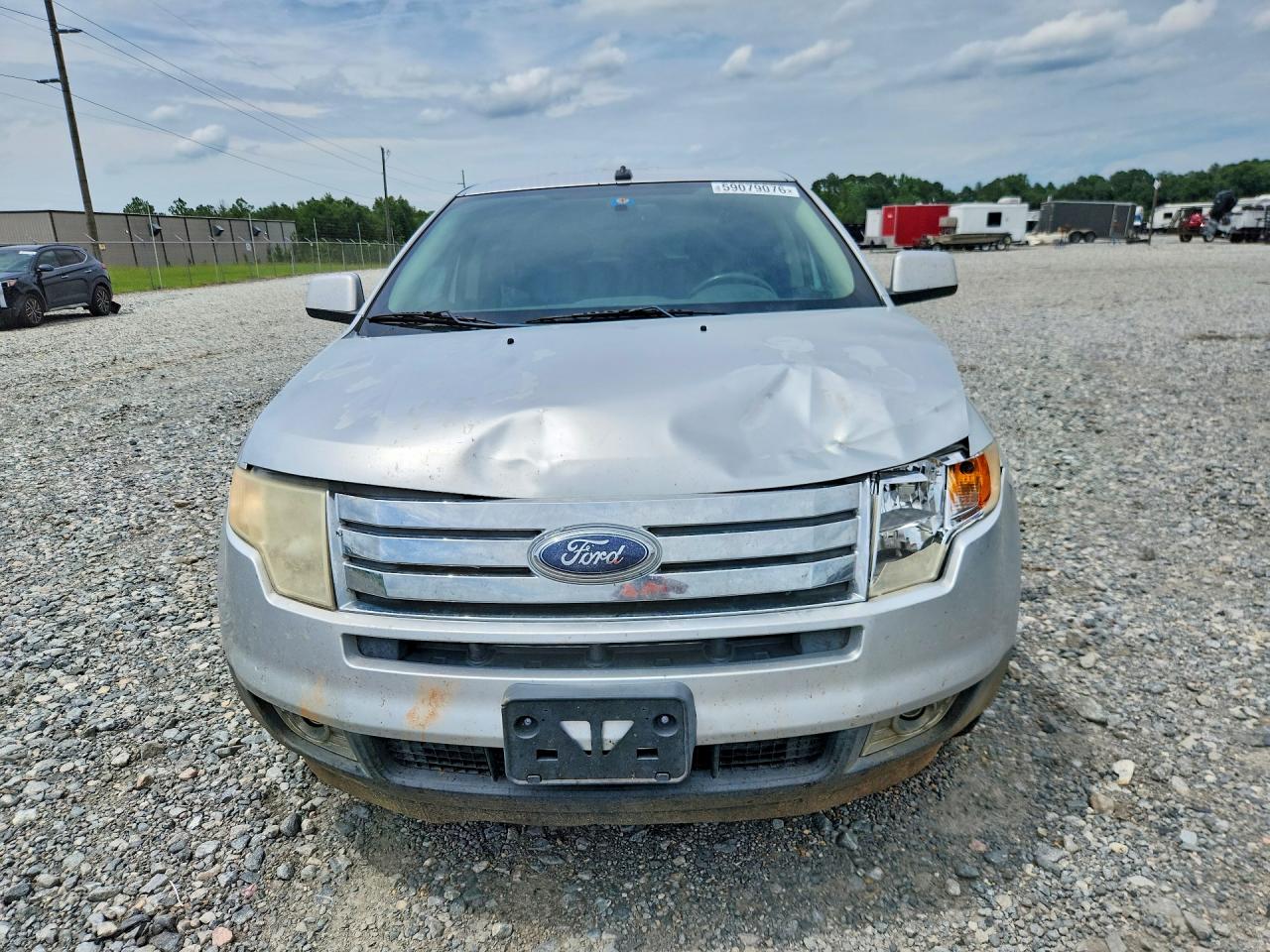 2010 Ford Edge Sel Silver vin: 2FMDK3JCXABB79701