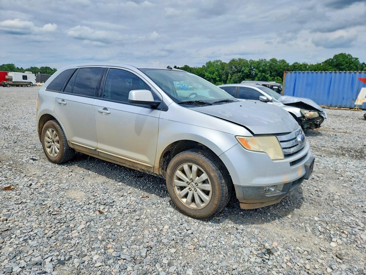 2010 Ford Edge Sel Silver vin: 2FMDK3JCXABB79701