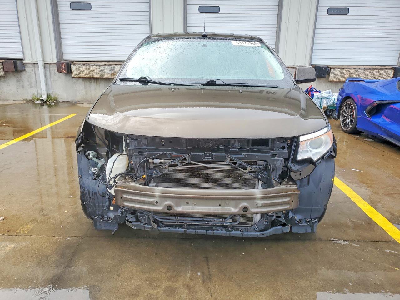 2011 Ford Edge Sel Brown vin: 2FMDK3JCXBBA27807