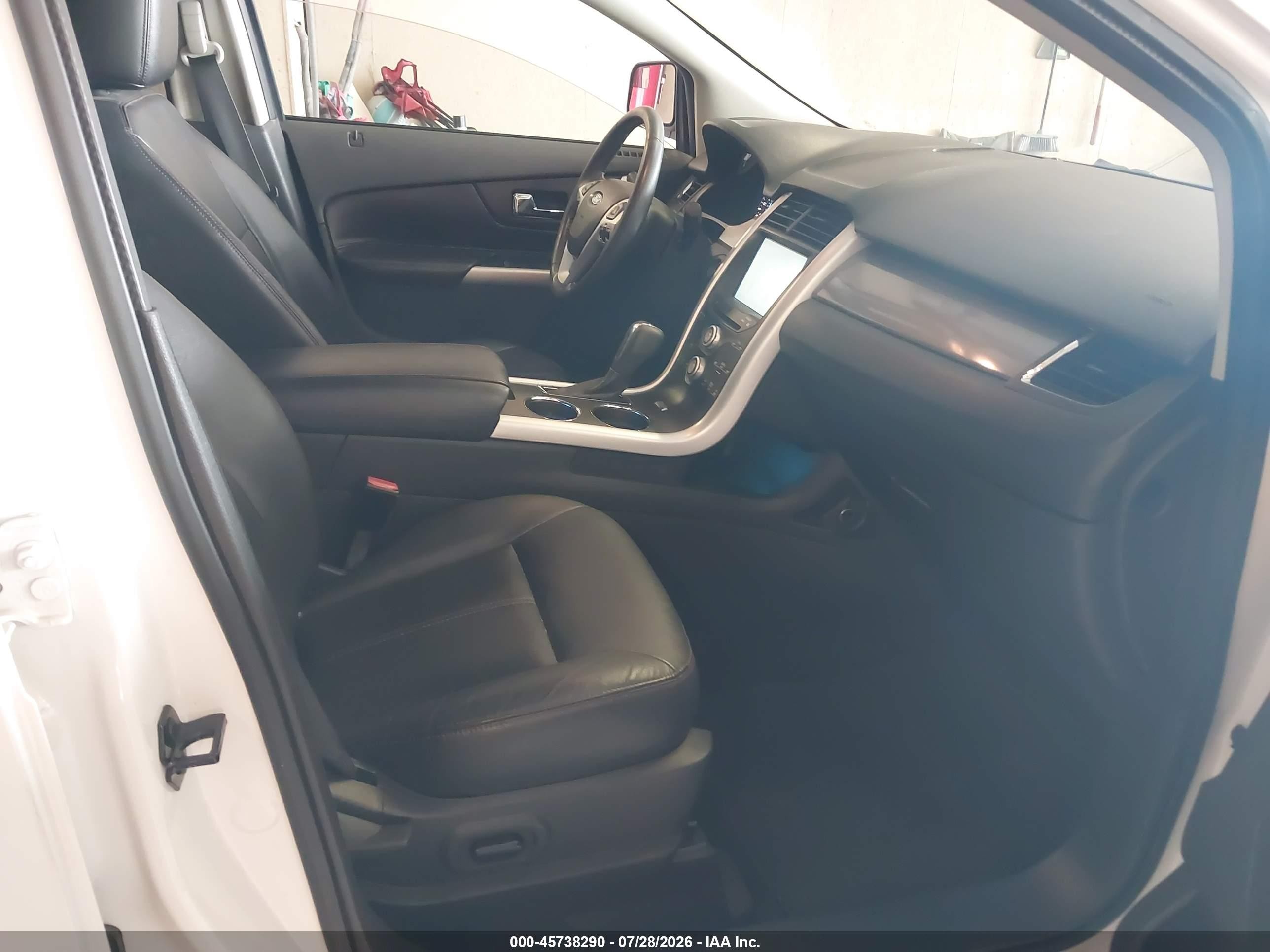 2011 Ford Edge Sel White vin: 2FMDK3JCXBBA64615