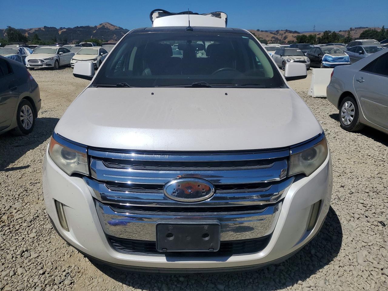 2011 Ford Edge Sel White vin: 2FMDK3JCXBBA71015