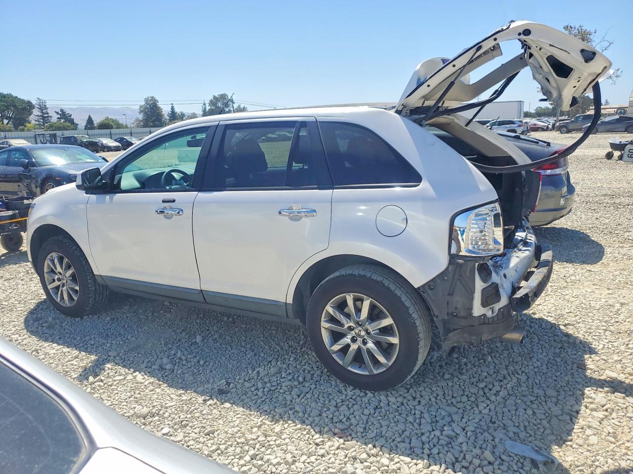 2011 Ford Edge Sel White vin: 2FMDK3JCXBBA71015
