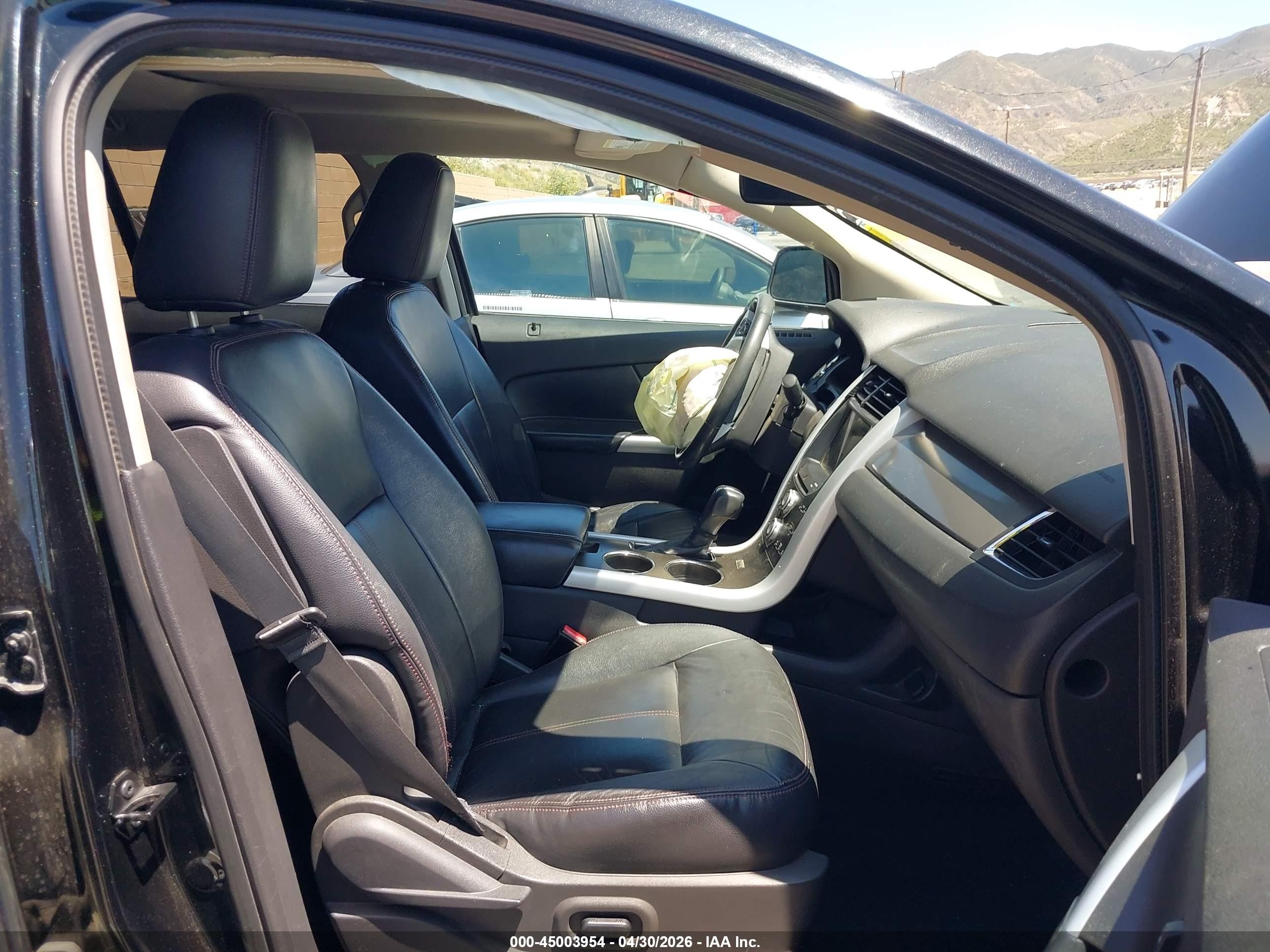 2011 Ford Edge Sel Black vin: 2FMDK3JCXBBA71452