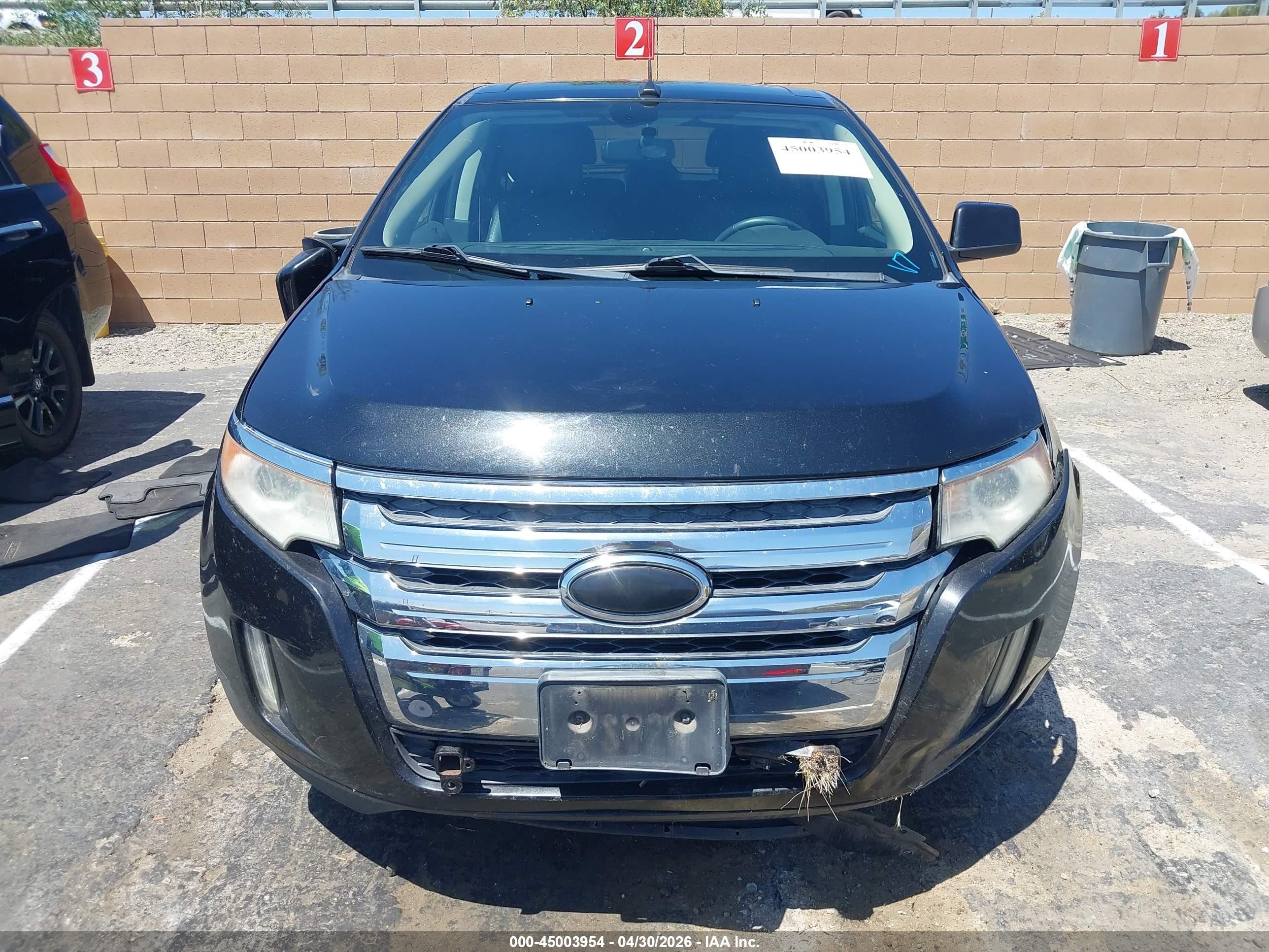 2011 Ford Edge Sel Black vin: 2FMDK3JCXBBA71452