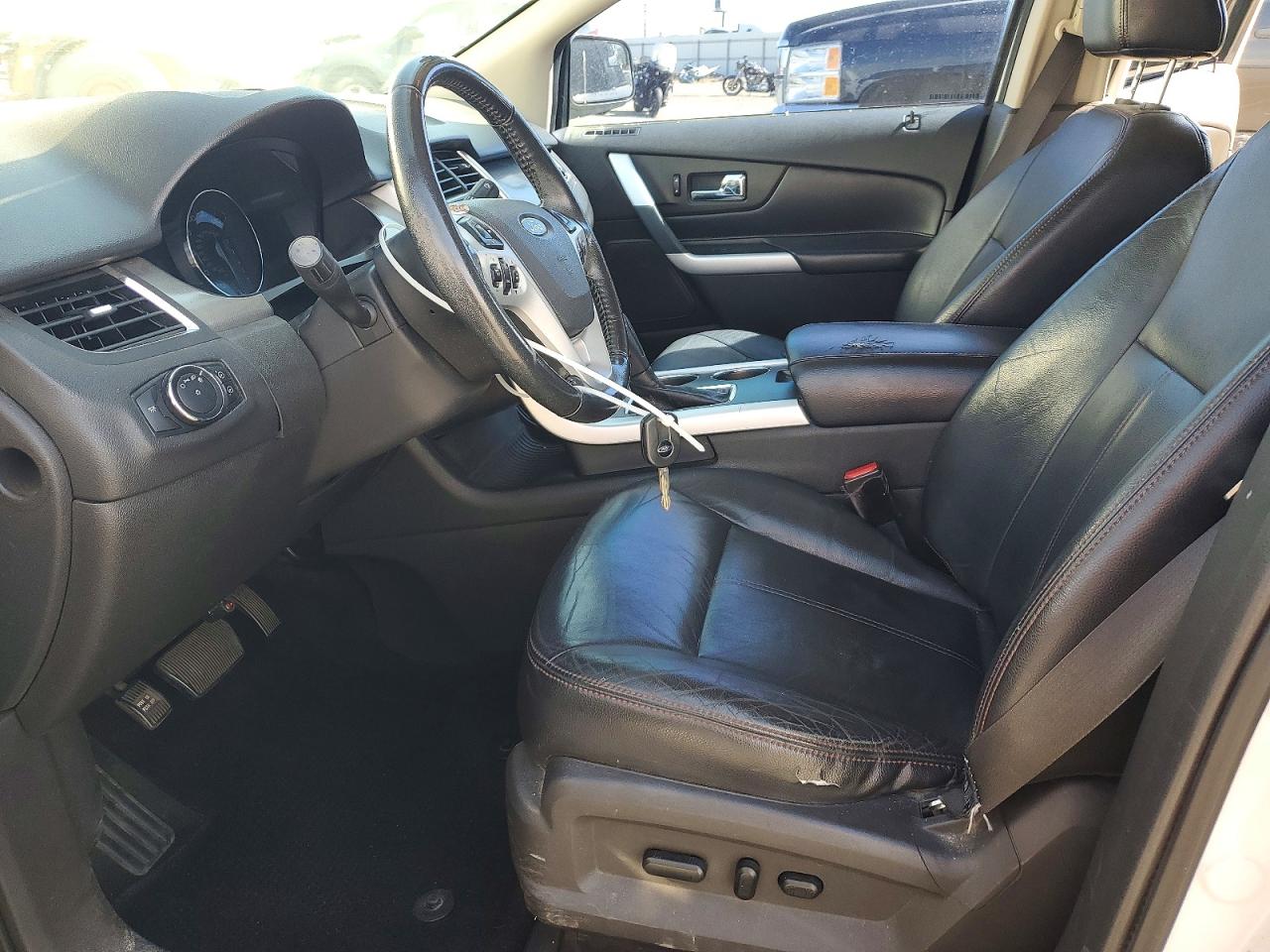 2011 Ford Edge Sel White vin: 2FMDK3JCXBBA81236