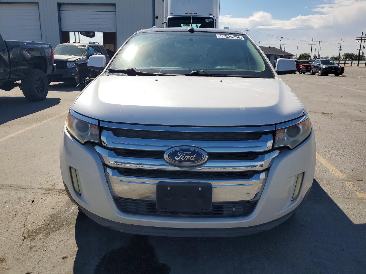 2011 Ford Edge Sel White vin: 2FMDK3JCXBBA81236