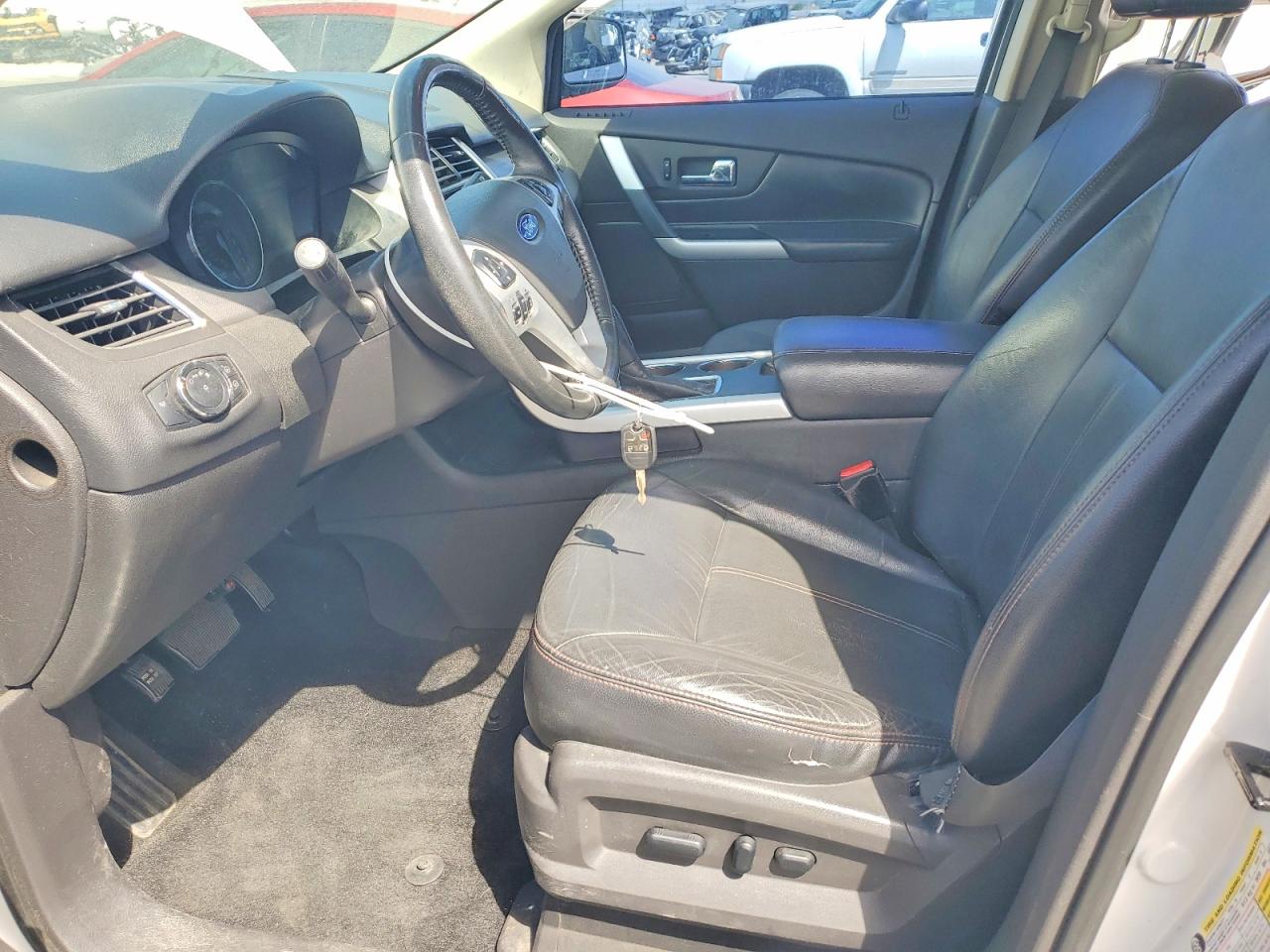 2011 Ford Edge Sel White vin: 2FMDK3JCXBBA81236