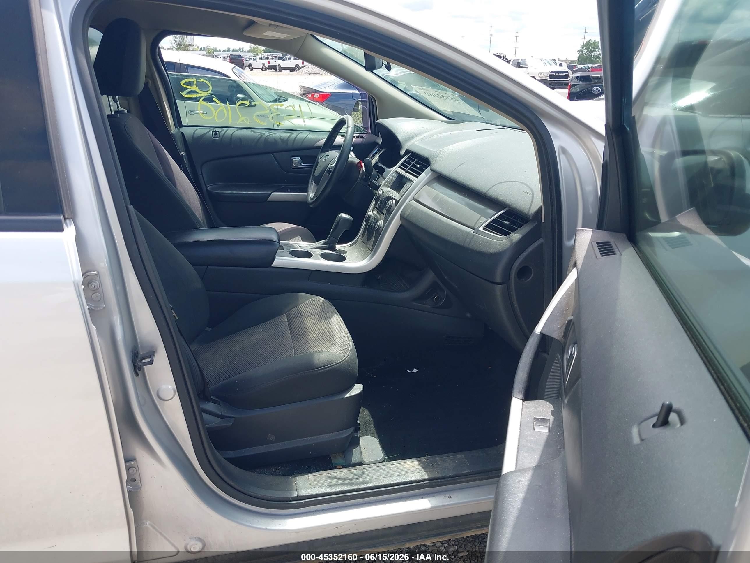 2011 Ford Edge Sel Silver vin: 2FMDK3JCXBBB34551
