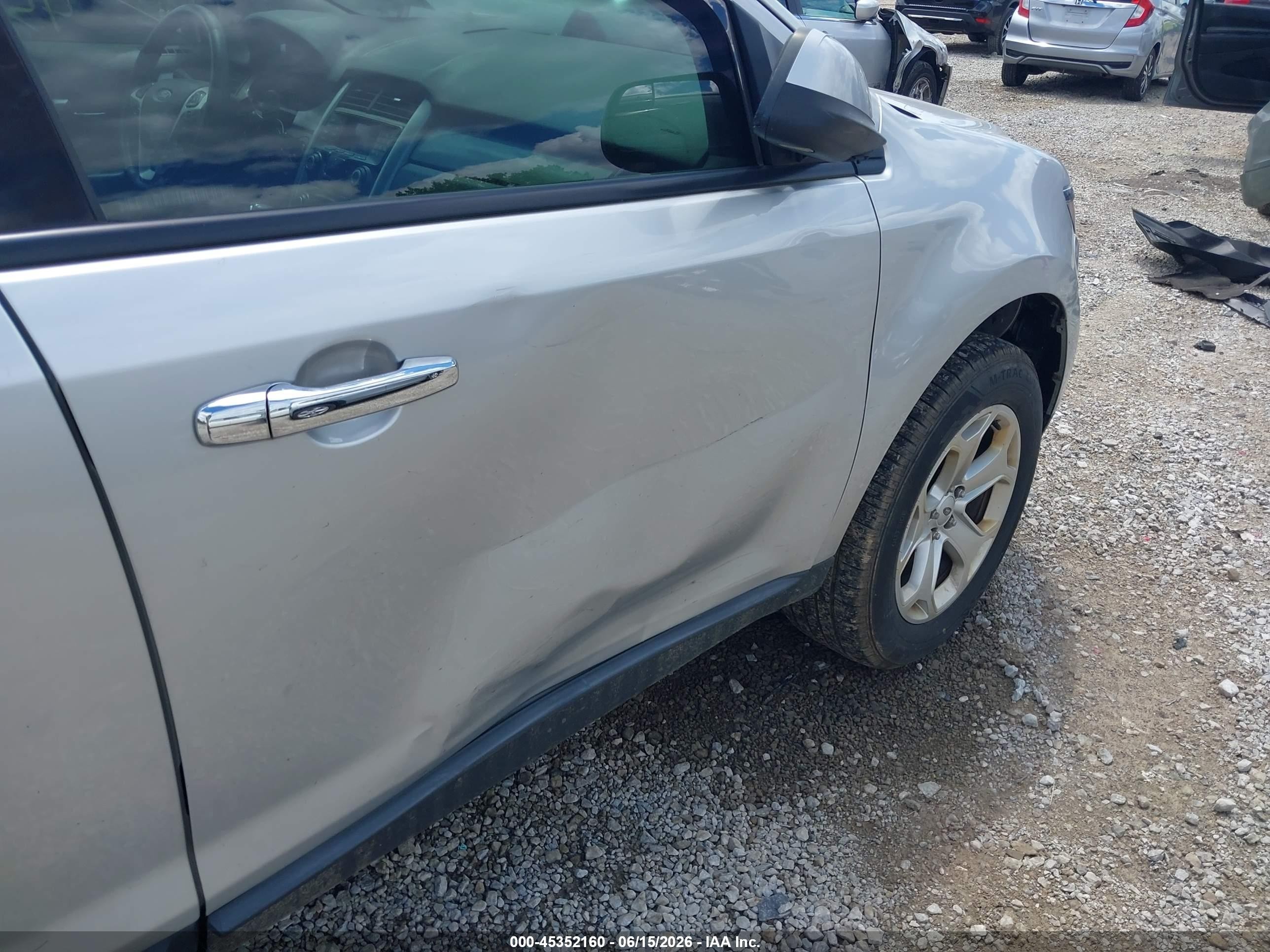 2011 Ford Edge Sel Silver vin: 2FMDK3JCXBBB34551