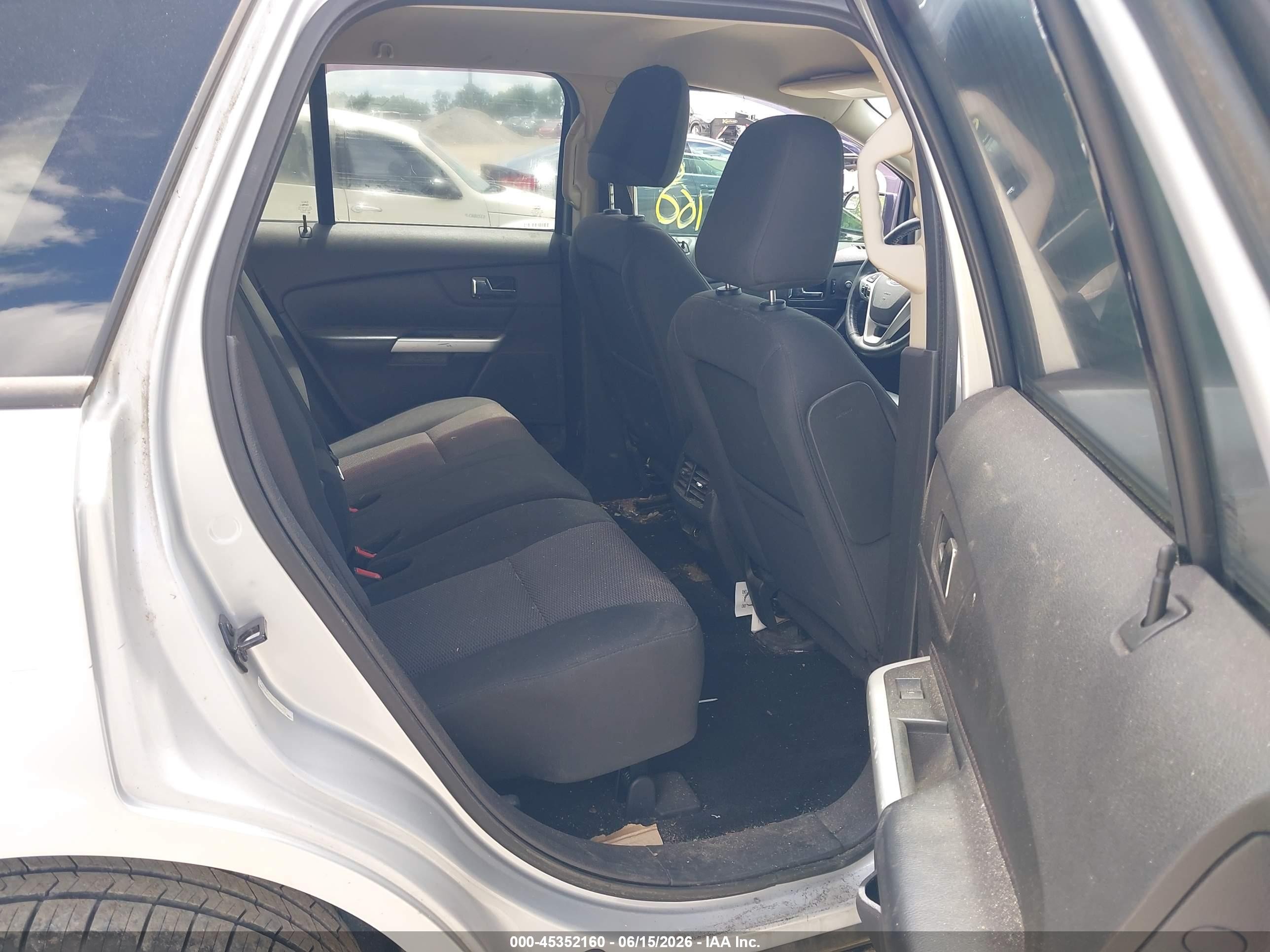 2011 Ford Edge Sel Silver vin: 2FMDK3JCXBBB34551