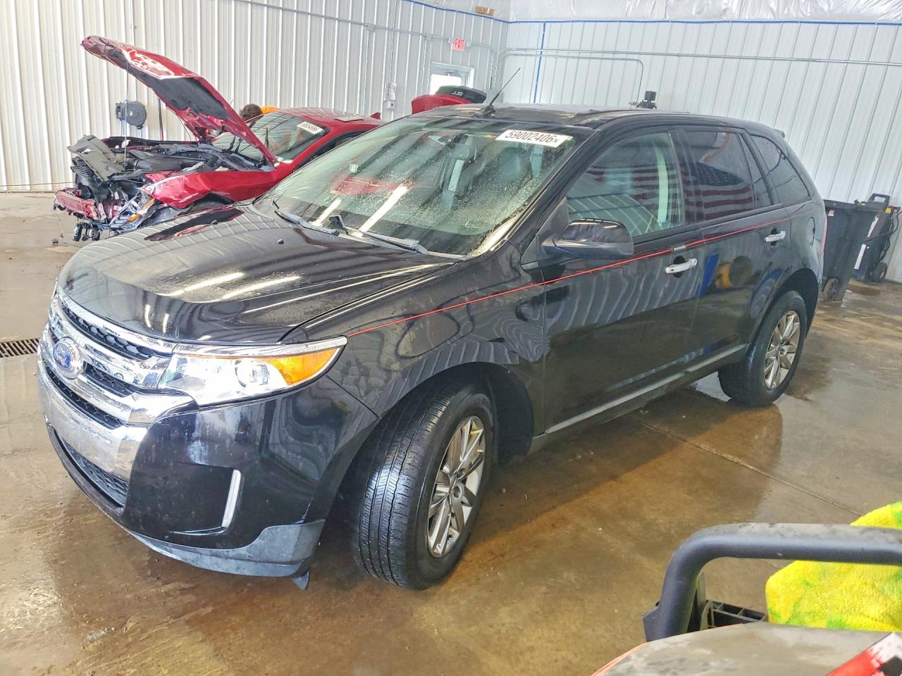 2011 Ford Edge Sel Black vin: 2FMDK3JCXBBB53858
