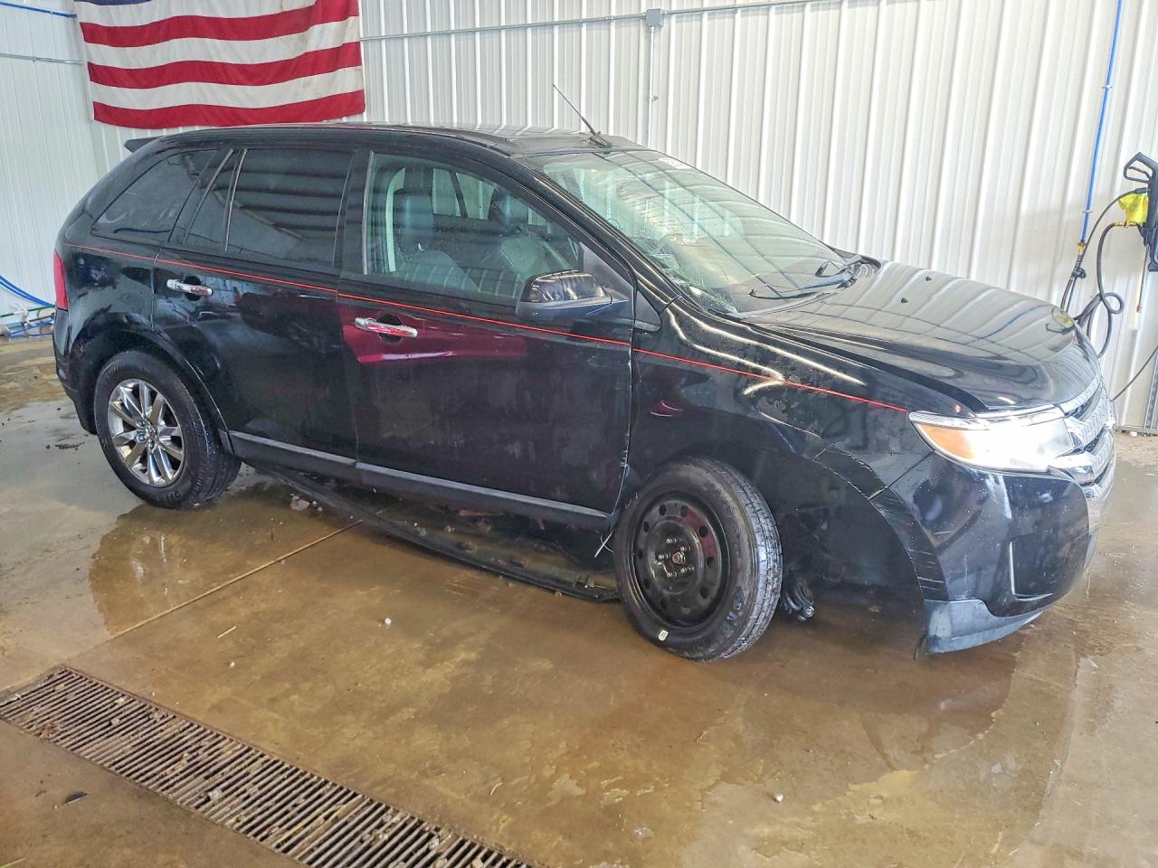 2011 Ford Edge Sel Черный vin: 2FMDK3JCXBBB53858