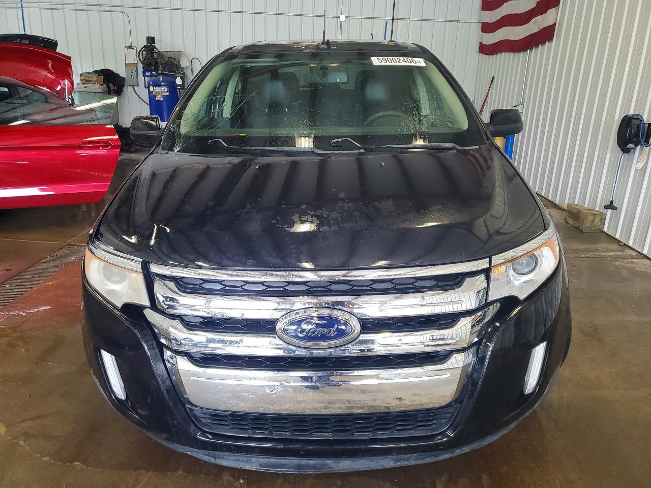 2011 Ford Edge Sel Черный vin: 2FMDK3JCXBBB53858