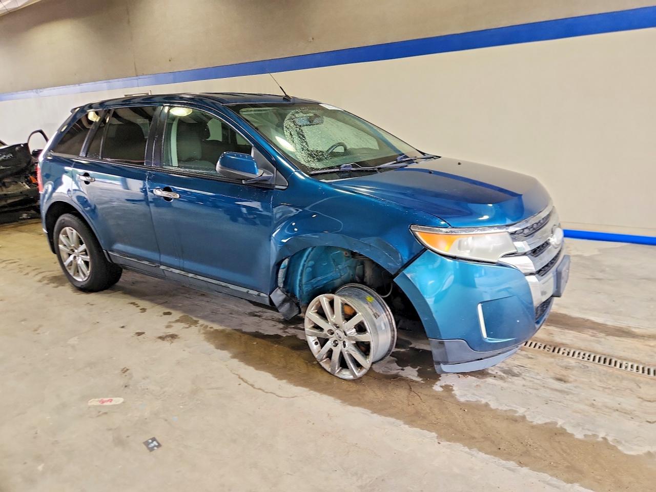 2011 Ford Edge Sel Blue vin: 2FMDK3JCXBBB59143