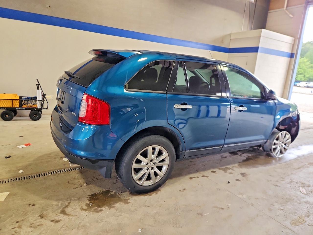 2011 Ford Edge Sel Blue vin: 2FMDK3JCXBBB59143