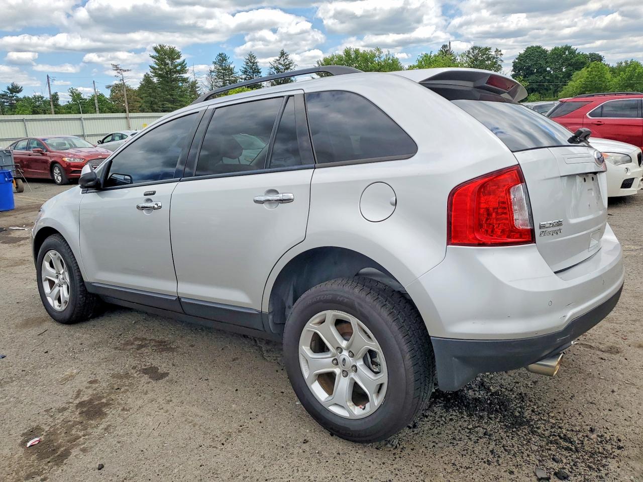 2011 Ford Edge Sel Silver vin: 2FMDK3JCXBBB64360