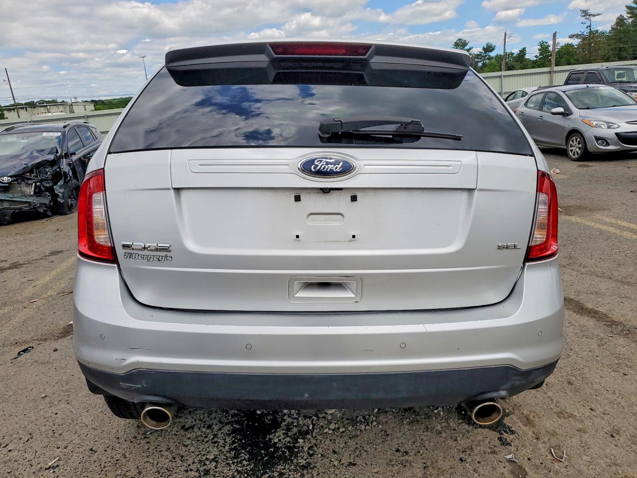 2011 Ford Edge Sel Silver vin: 2FMDK3JCXBBB64360