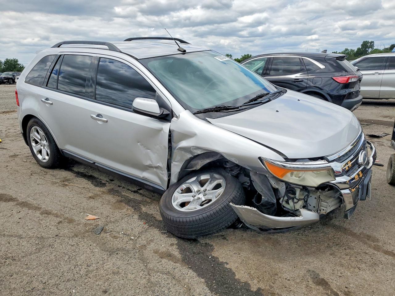 2011 Ford Edge Sel Silver vin: 2FMDK3JCXBBB64360