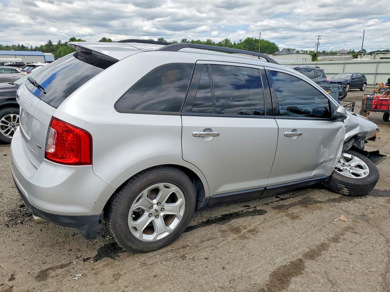 2011 Ford Edge Sel Silver vin: 2FMDK3JCXBBB64360