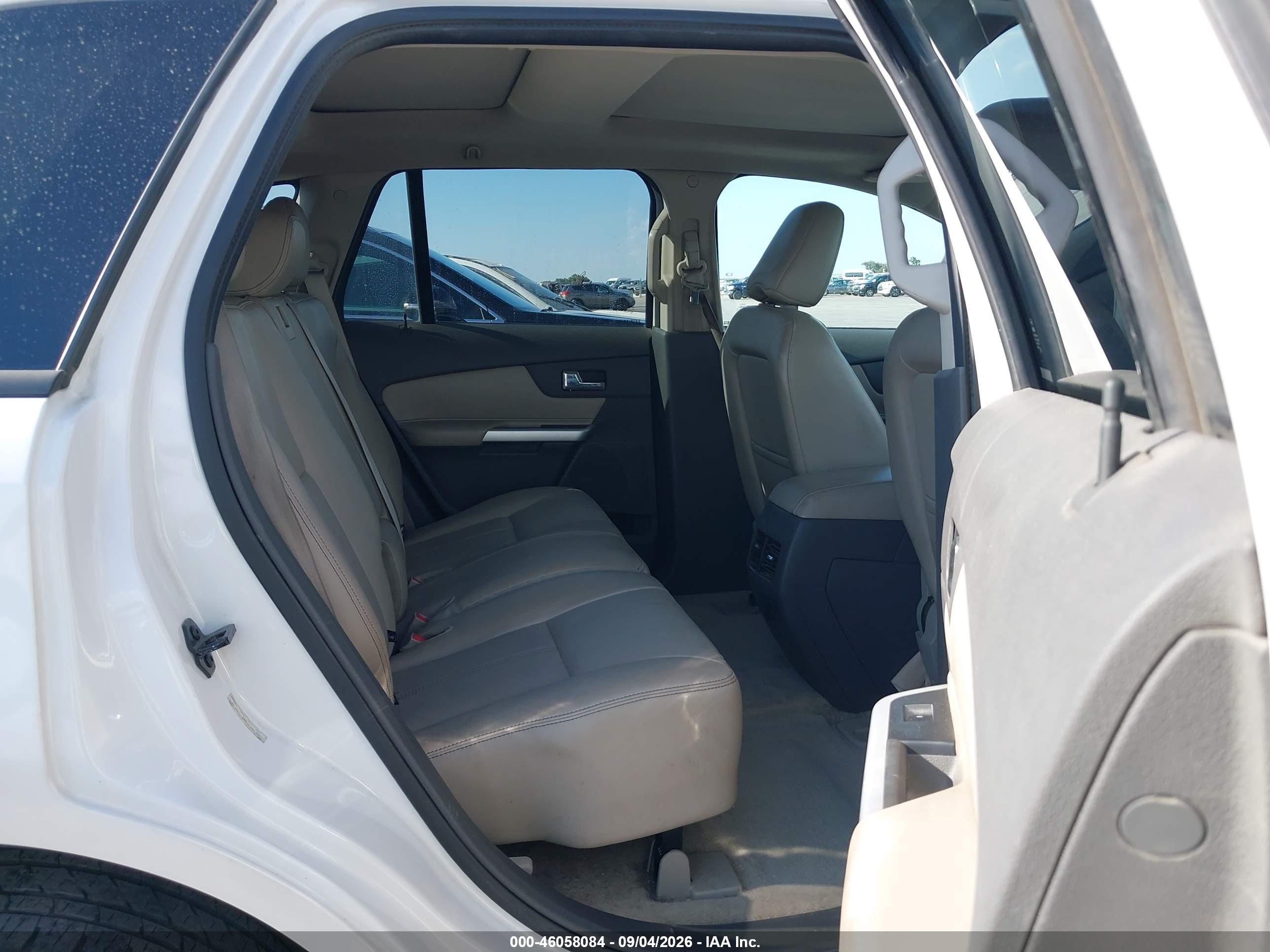 2011 Ford Edge Sel White vin: 2FMDK3JCXBBB68974