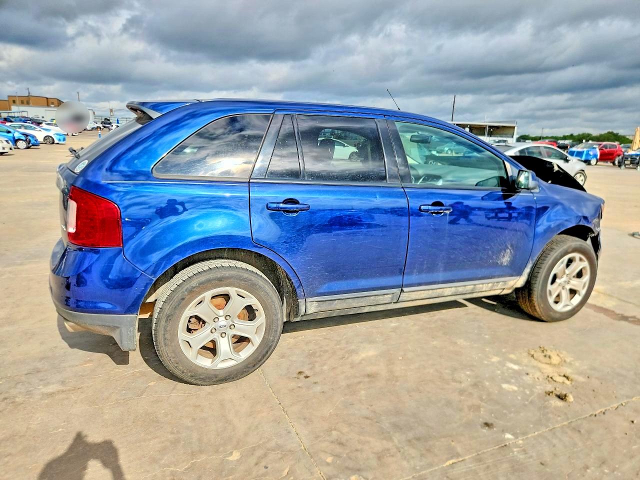 2012 Ford Edge Sel Blue vin: 2FMDK3JCXCBA40719
