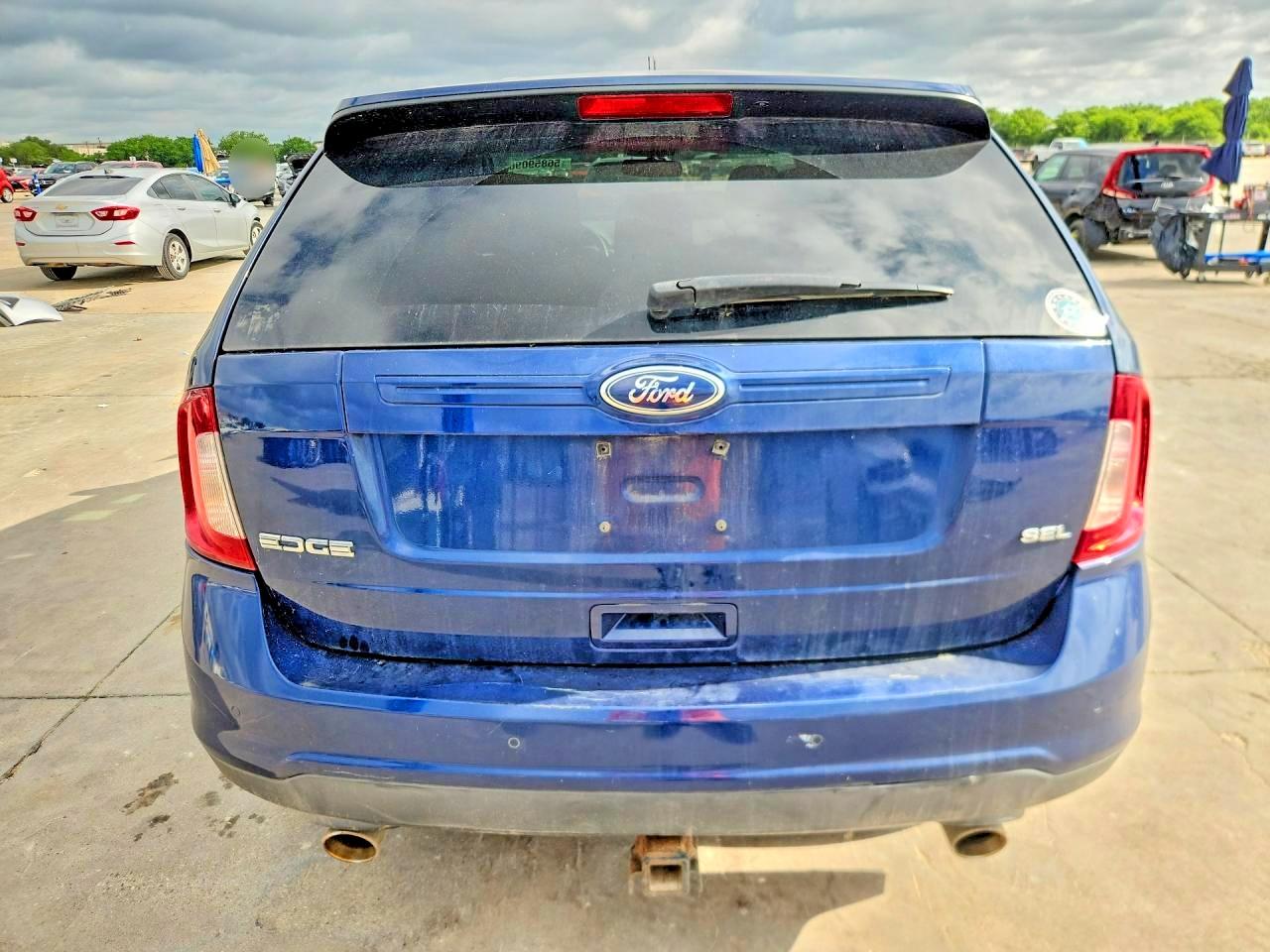 2012 Ford Edge Sel Blue vin: 2FMDK3JCXCBA40719