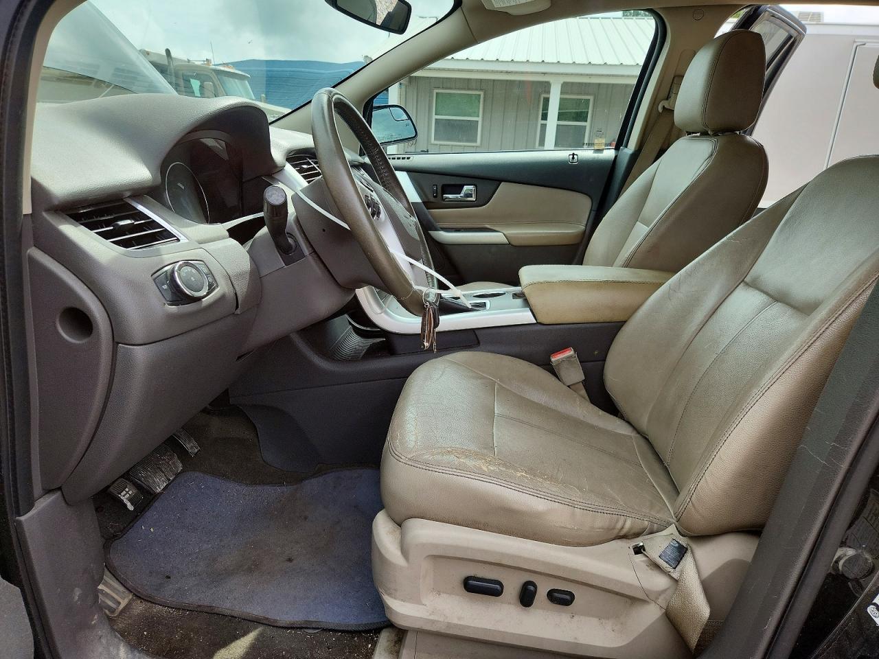 2012 Ford Edge Black vin: 2FMDK3JCXCBA90505