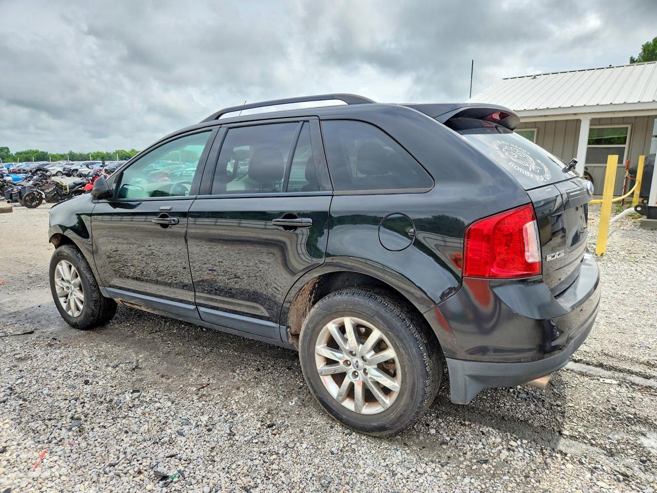 2012 Ford Edge Black vin: 2FMDK3JCXCBA90505
