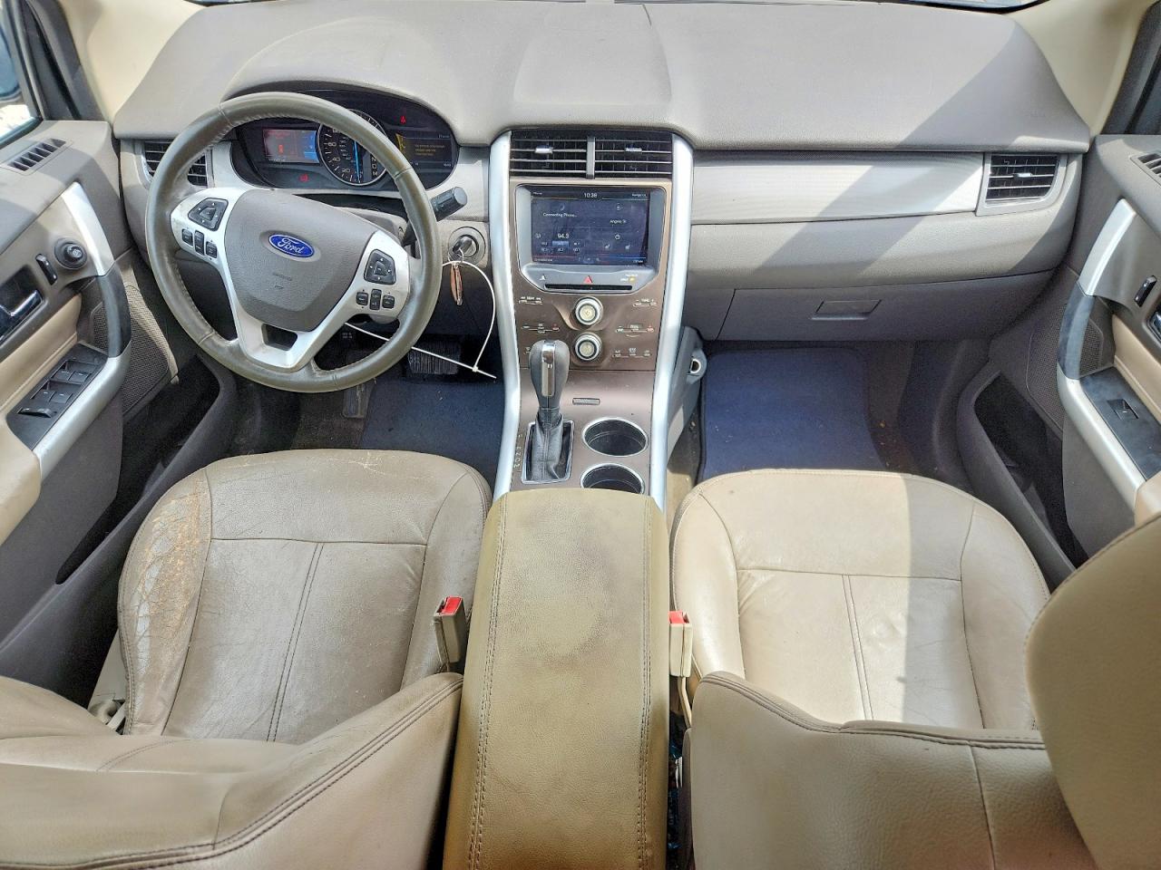 2012 Ford Edge Black vin: 2FMDK3JCXCBA90505