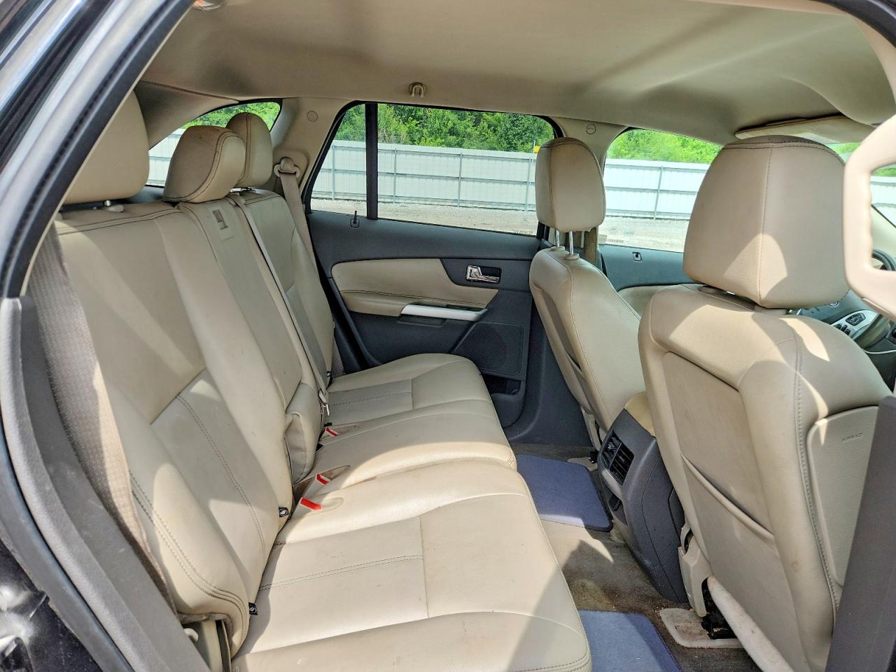 2012 Ford Edge Black vin: 2FMDK3JCXCBA90505