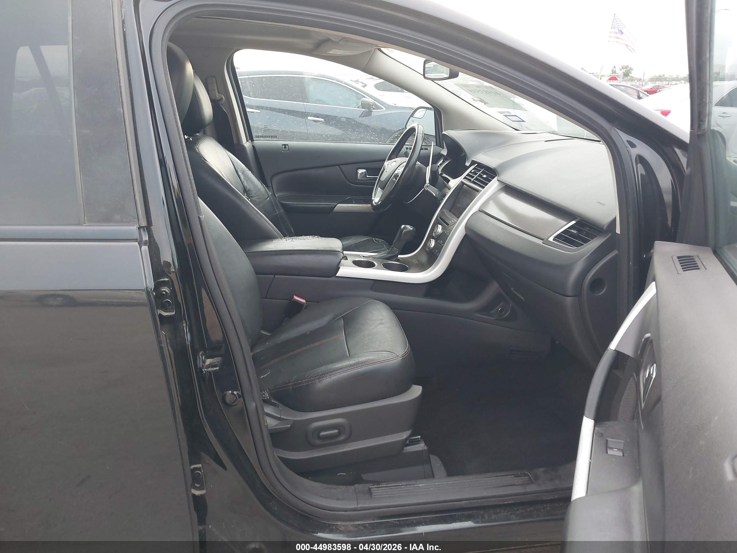 2013 Ford Edge Sel Black vin: 2FMDK3JCXDBA58896