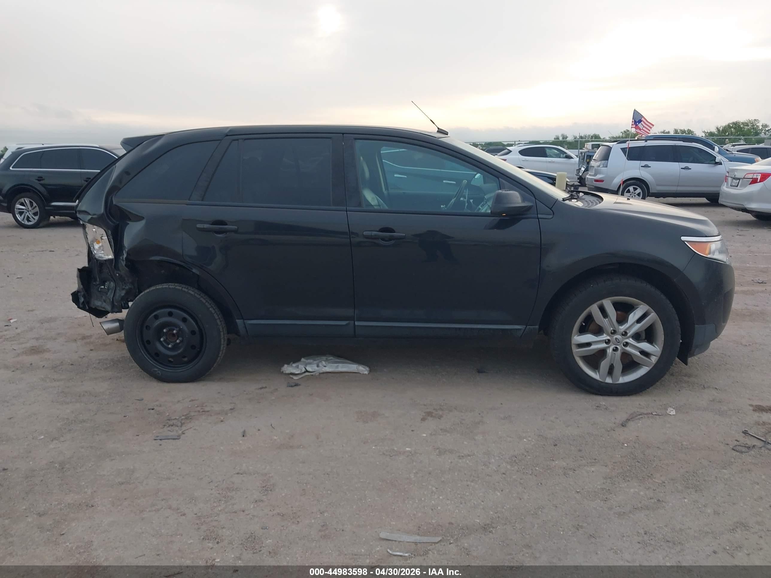 2013 Ford Edge Sel Black vin: 2FMDK3JCXDBA58896