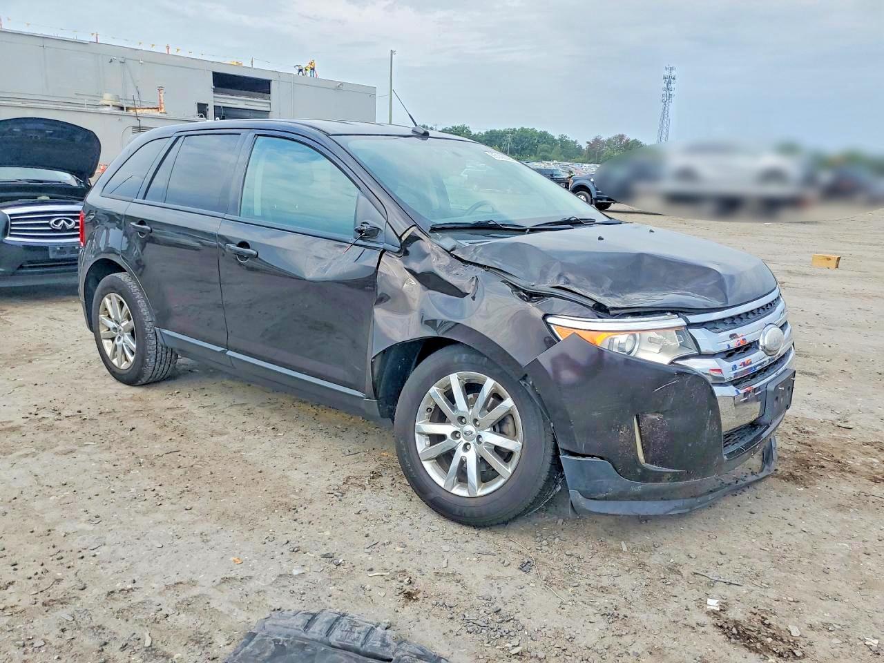 2013 Ford Edge Sel Black vin: 2FMDK3JCXDBA79313