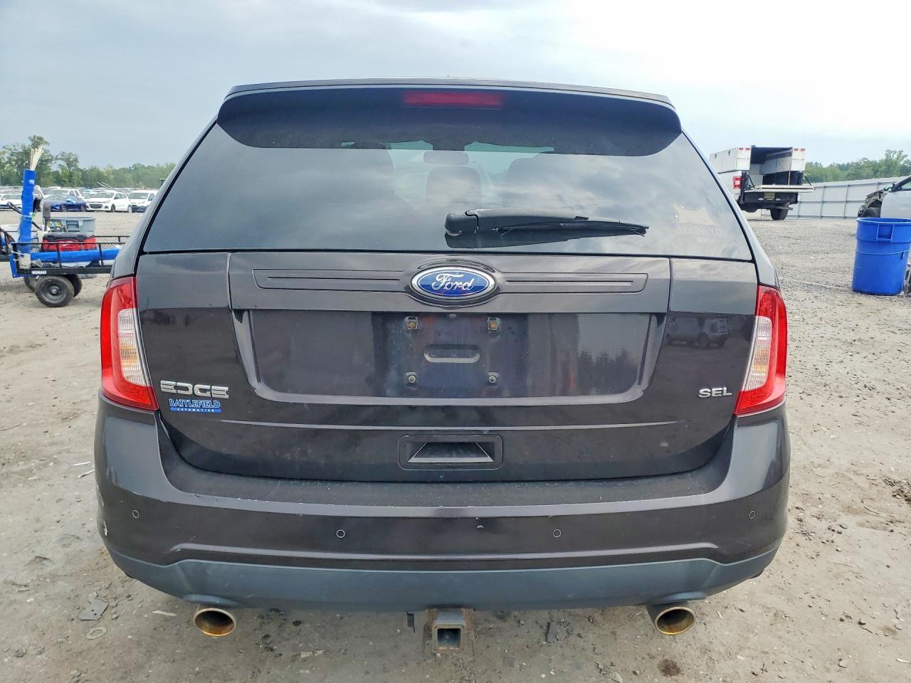 2013 Ford Edge Sel Black vin: 2FMDK3JCXDBA79313