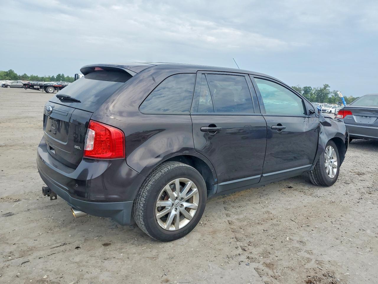 2013 Ford Edge Sel Black vin: 2FMDK3JCXDBA79313