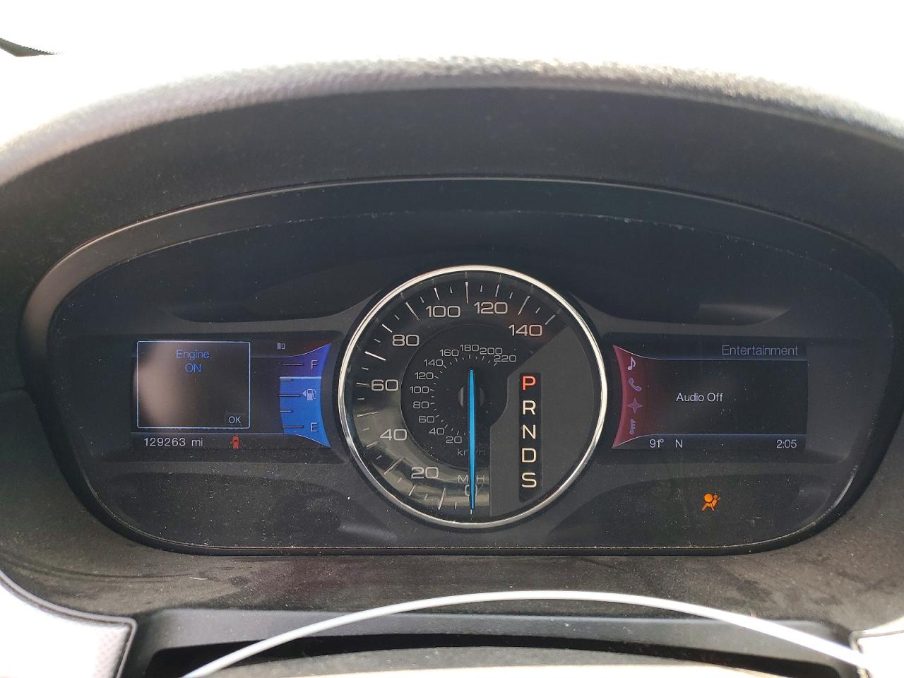2013 Ford Edge Sel Gray vin: 2FMDK3JCXDBA82695