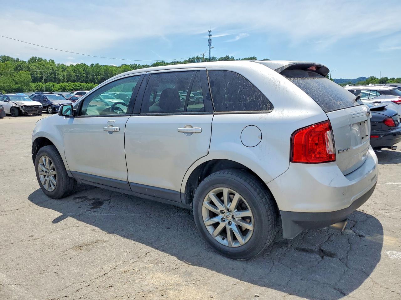 2013 Ford Edge Sel Gray vin: 2FMDK3JCXDBA82695