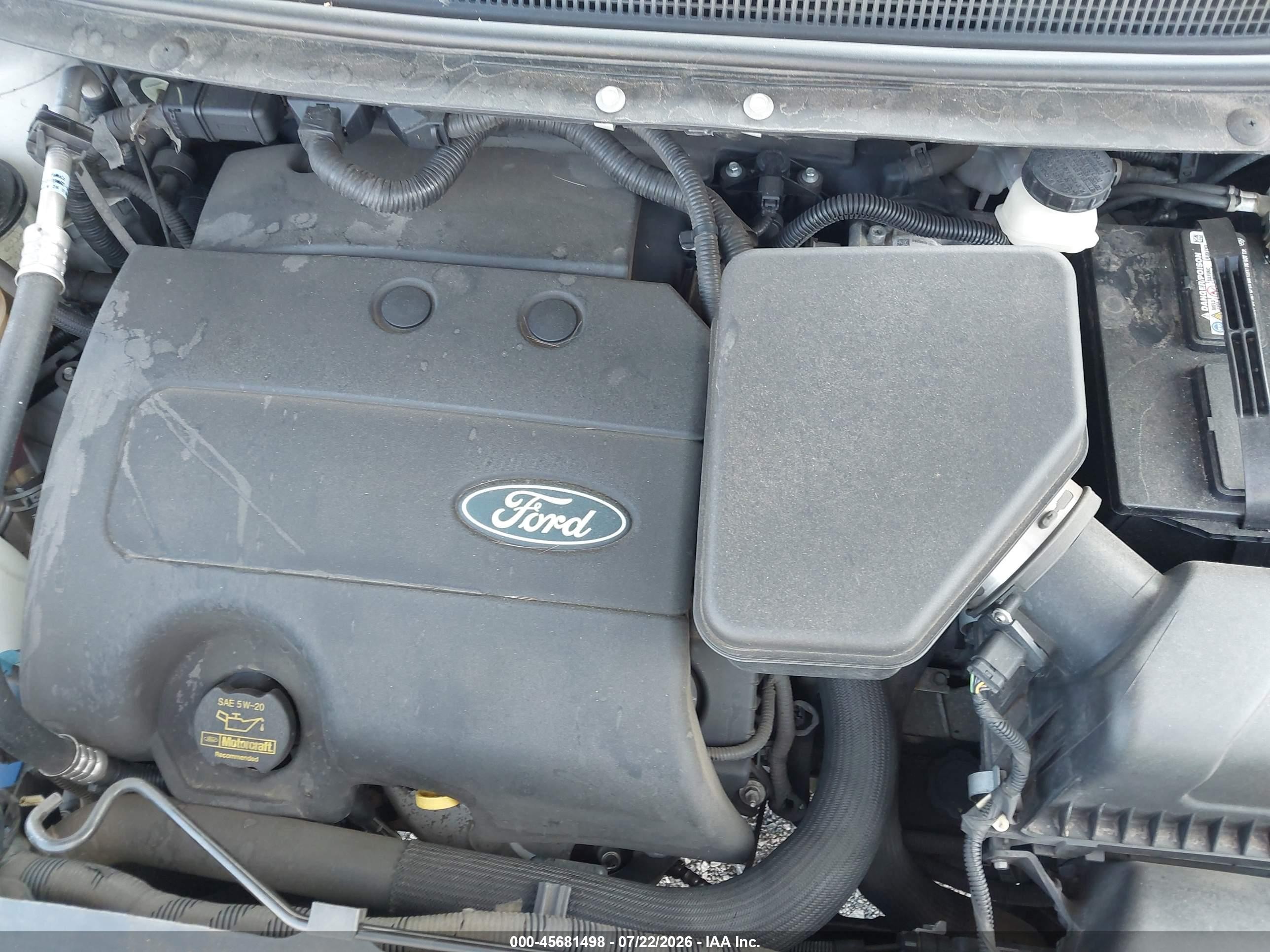 2013 Ford Edge Sel Белый vin: 2FMDK3JCXDBA85225