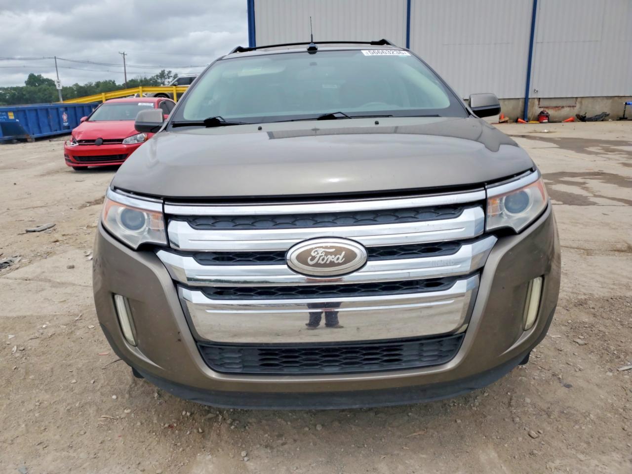 2013 Ford Edge Sel Gray vin: 2FMDK3JCXDBB36674