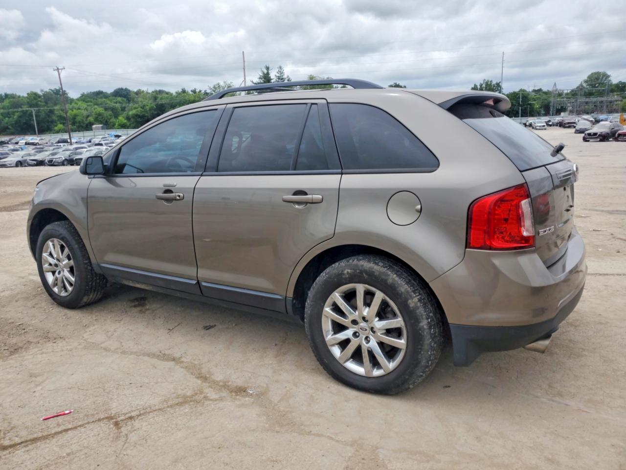2013 Ford Edge Sel Gray vin: 2FMDK3JCXDBB36674
