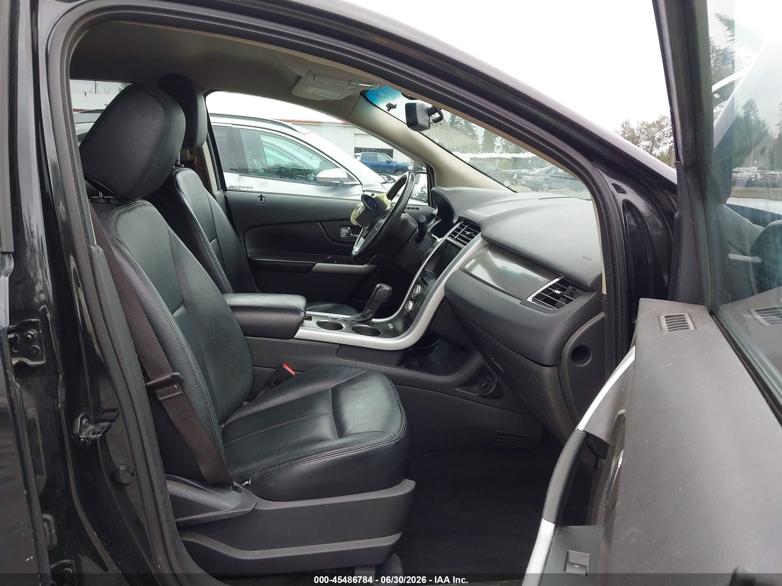 2013 Ford Edge Sel Black vin: 2FMDK3JCXDBB46430