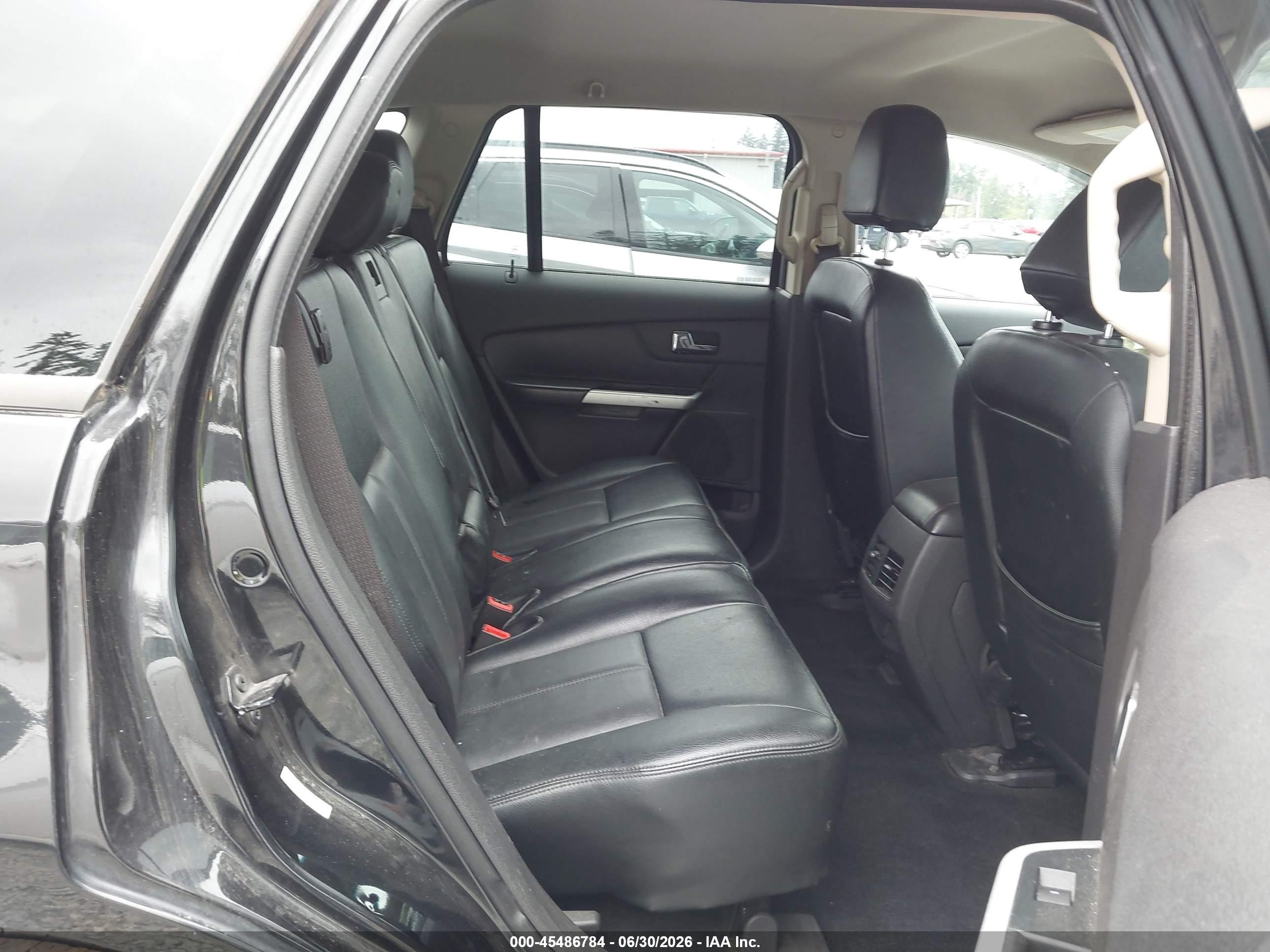 2013 Ford Edge Sel Black vin: 2FMDK3JCXDBB46430