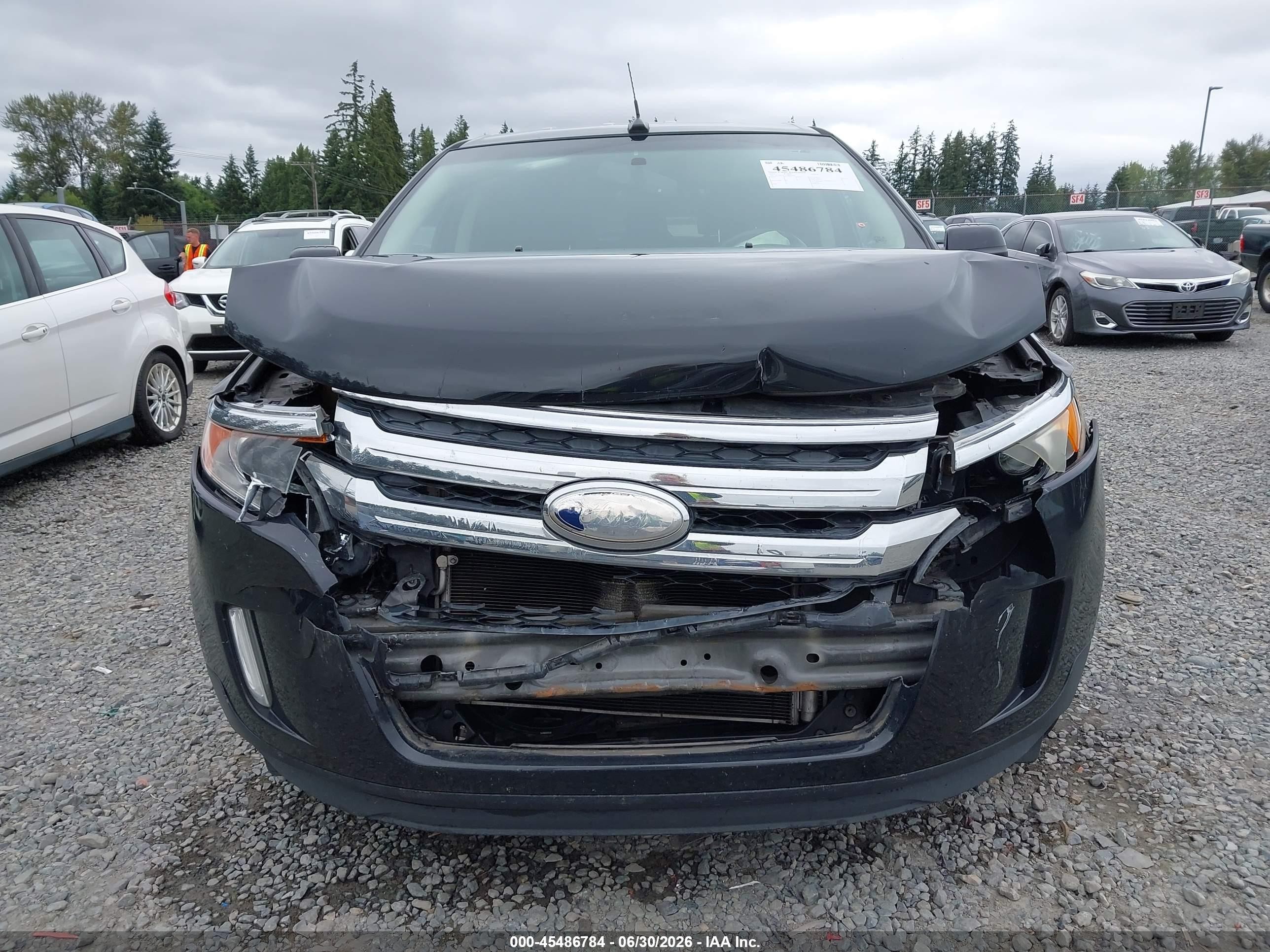 2013 Ford Edge Sel Black vin: 2FMDK3JCXDBB46430
