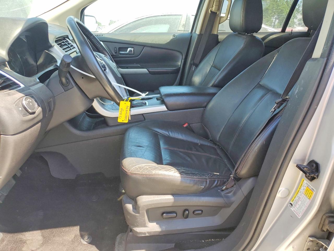 2013 Ford Edge Sel Silver vin: 2FMDK3JCXDBB50834