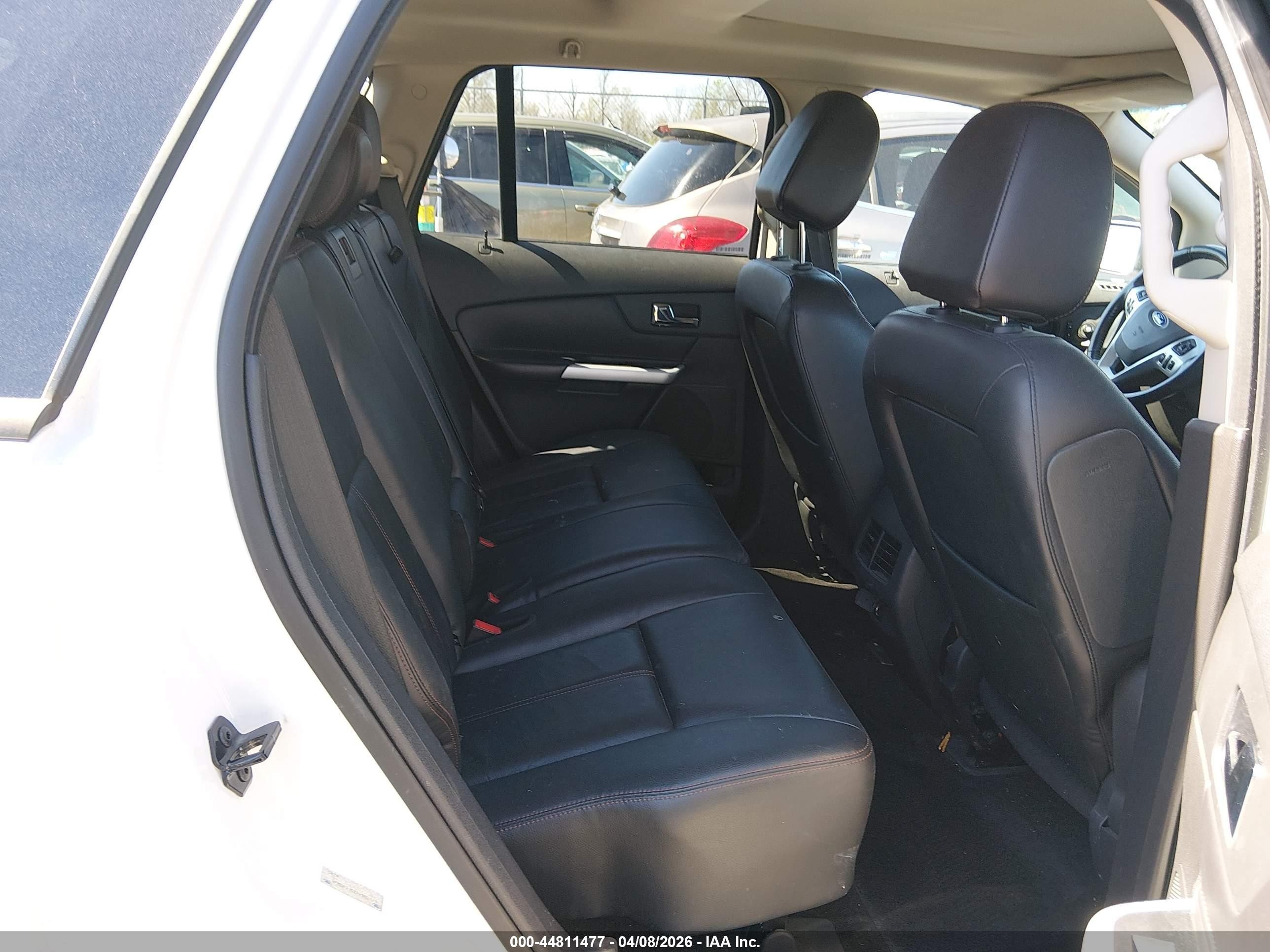 2013 Ford Edge Sel White vin: 2FMDK3JCXDBB82179