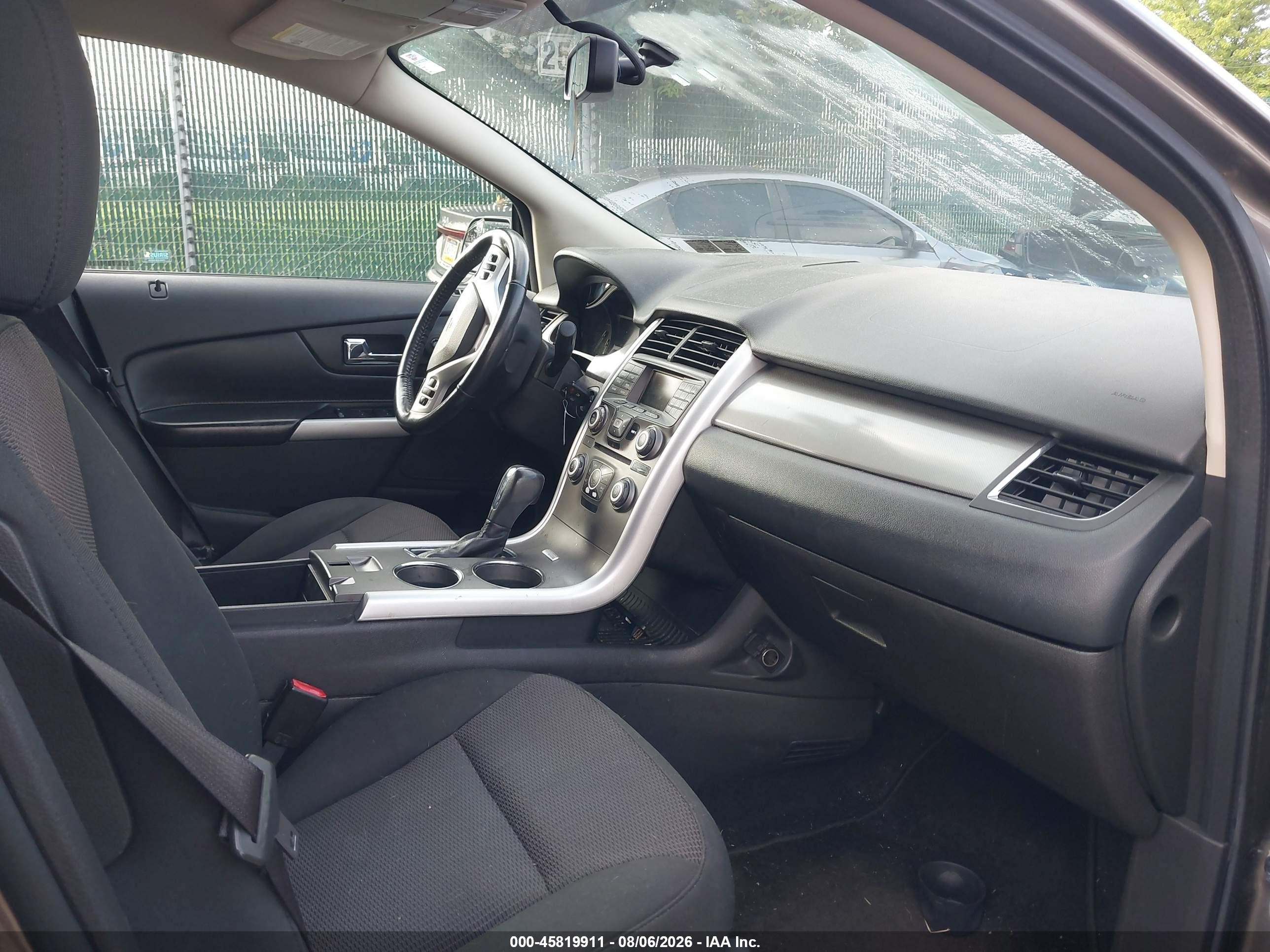 2013 Ford Edge Sel Brown vin: 2FMDK3JCXDBC32482