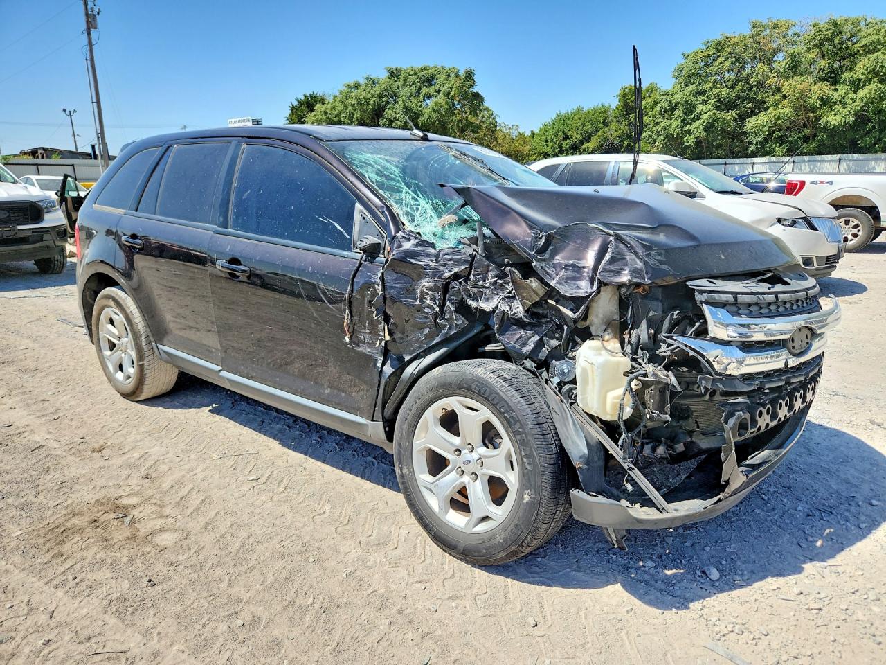 2013 Ford Edge Sel Black vin: 2FMDK3JCXDBC33616