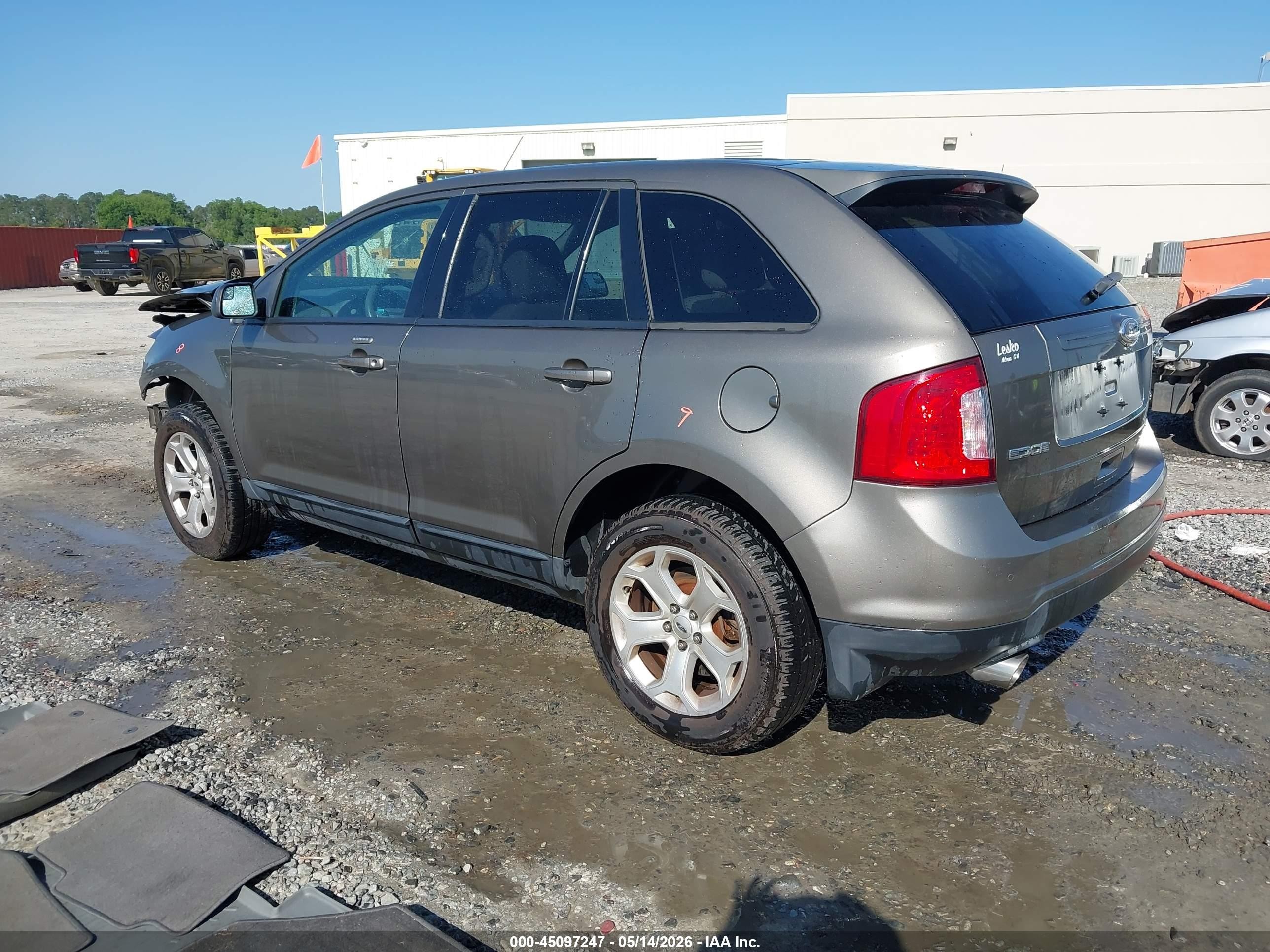 2013 Ford Edge Sel Pewter vin: 2FMDK3JCXDBC80290