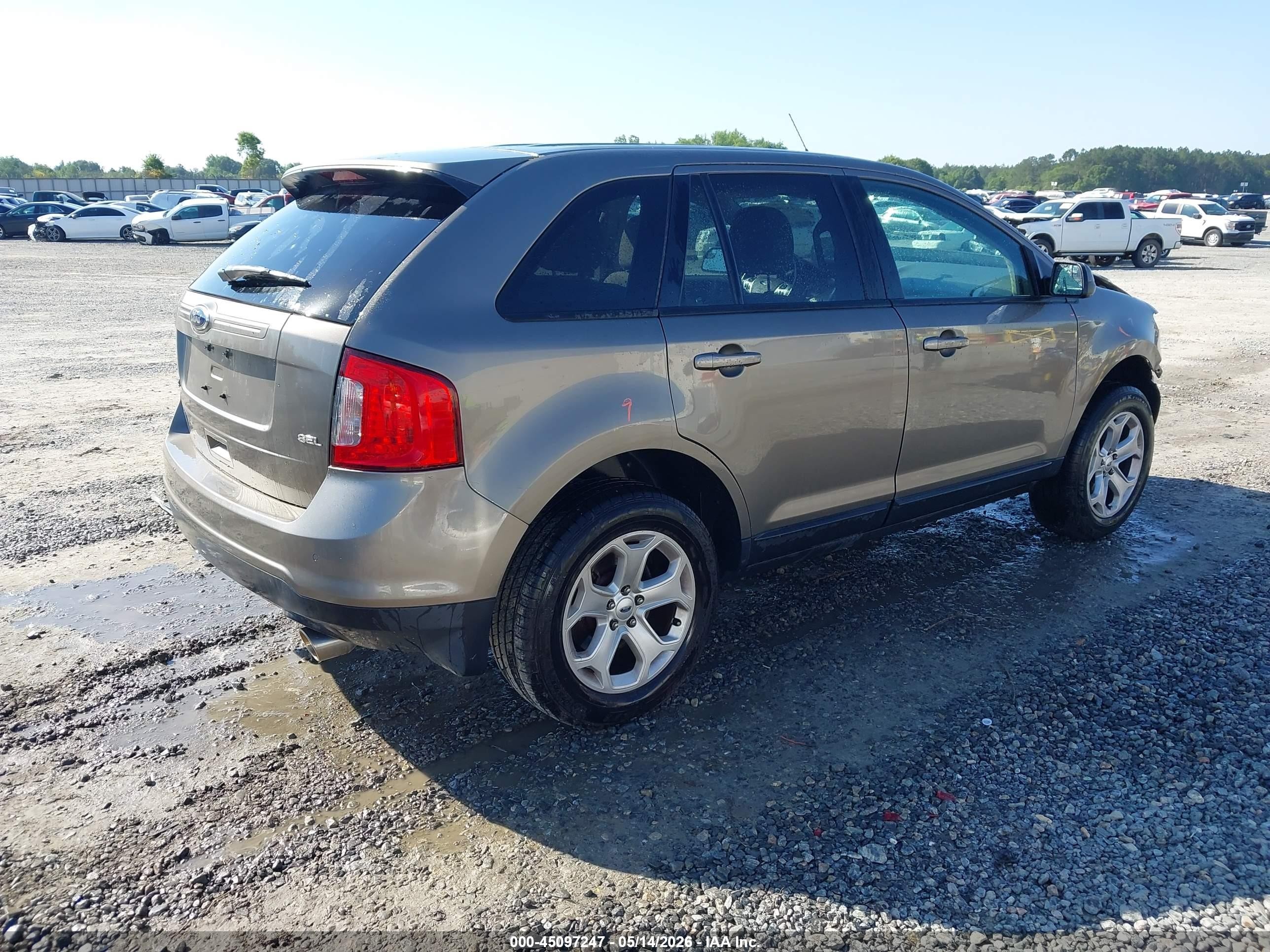 2013 Ford Edge Sel Pewter vin: 2FMDK3JCXDBC80290