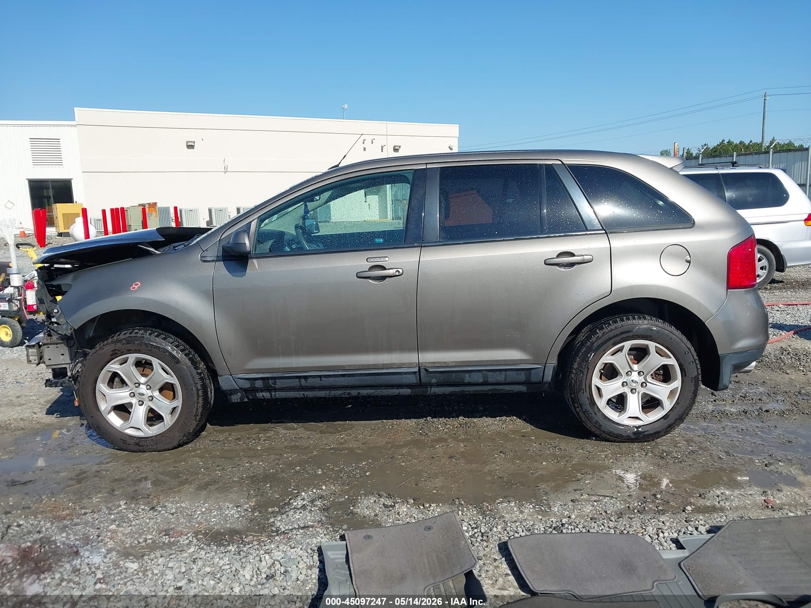 2013 Ford Edge Sel Pewter vin: 2FMDK3JCXDBC80290